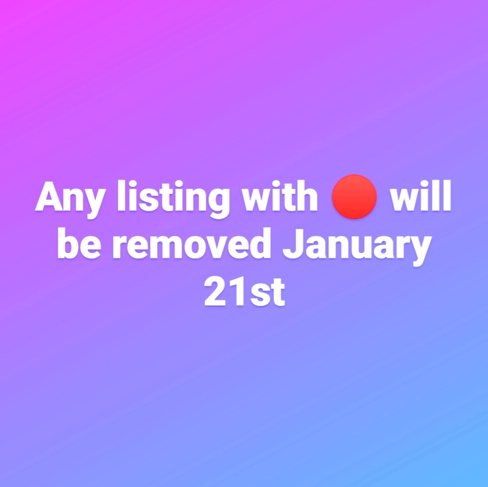 Get them while you can